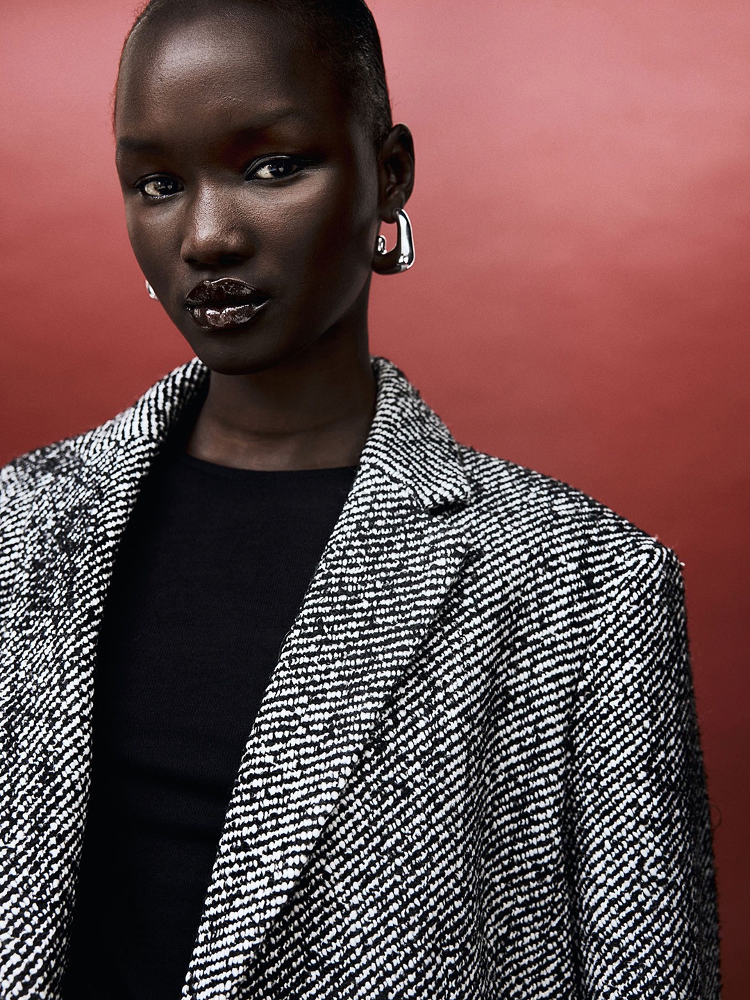 

H&M Chunky Hoop Earrings, Silver
