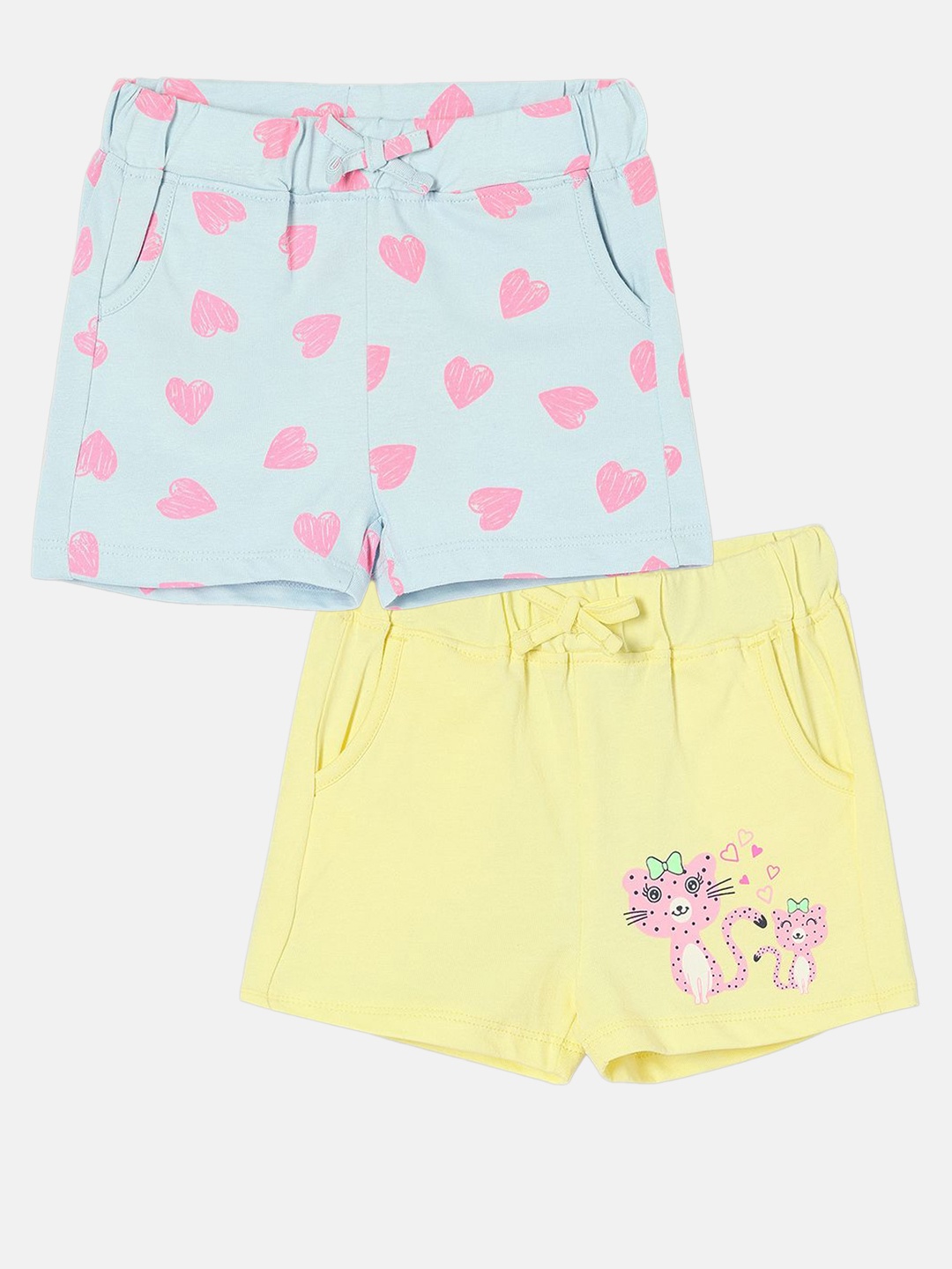 

Juniors by Lifestyle Girls Pack Of 2 Shorts, Blue
