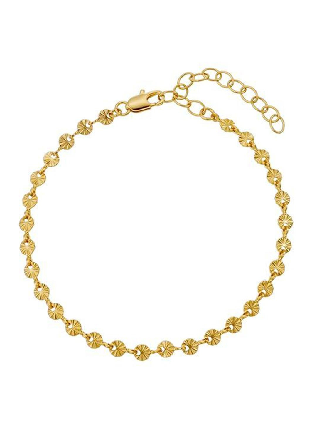 

ISHI New York Golden Gleam Gold-Plated Gold-Plated Wraparound Bracelet