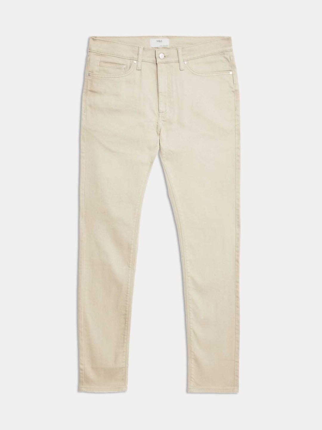 

Marks & Spencer Men Mid-Rise Slim Fit Stretchable Jeans, Beige