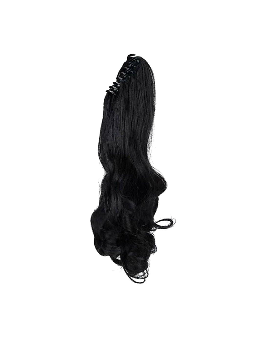

CRIBE Clip In Wavy Ponytail Hair Extension - Black - 22 Inch