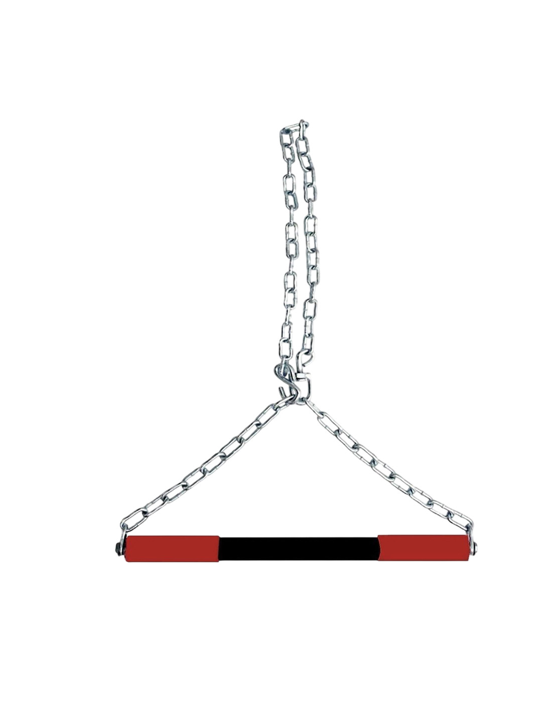 

HackerX Hanging Chain Pull Up Bar, Silver
