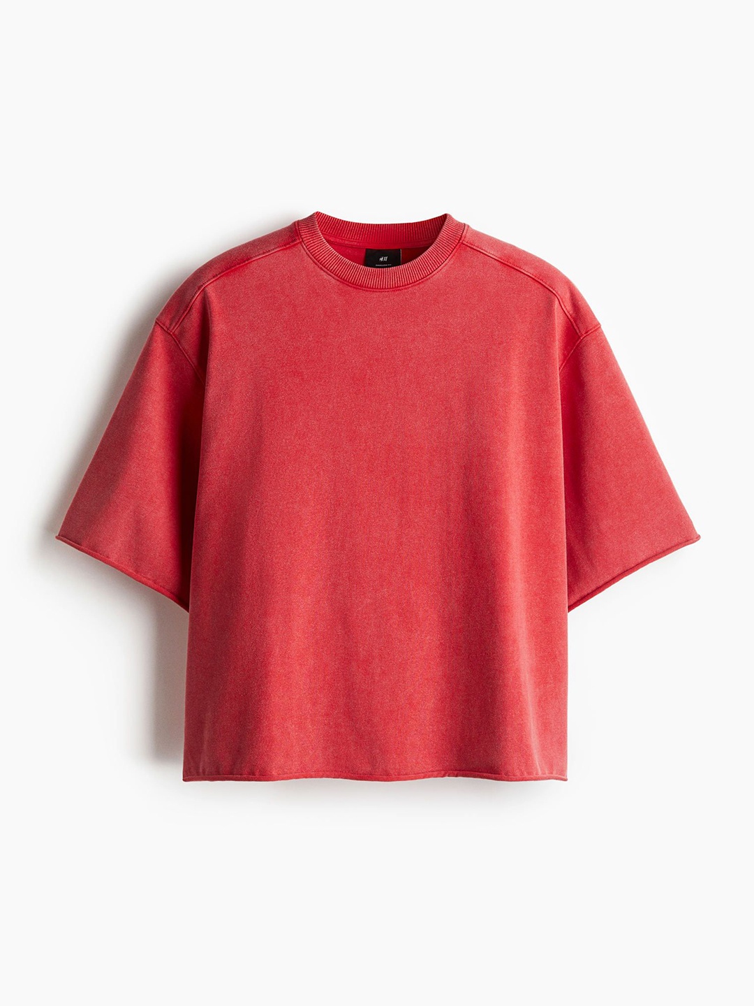 

H&M Oversized Fit T-Shirt, Red