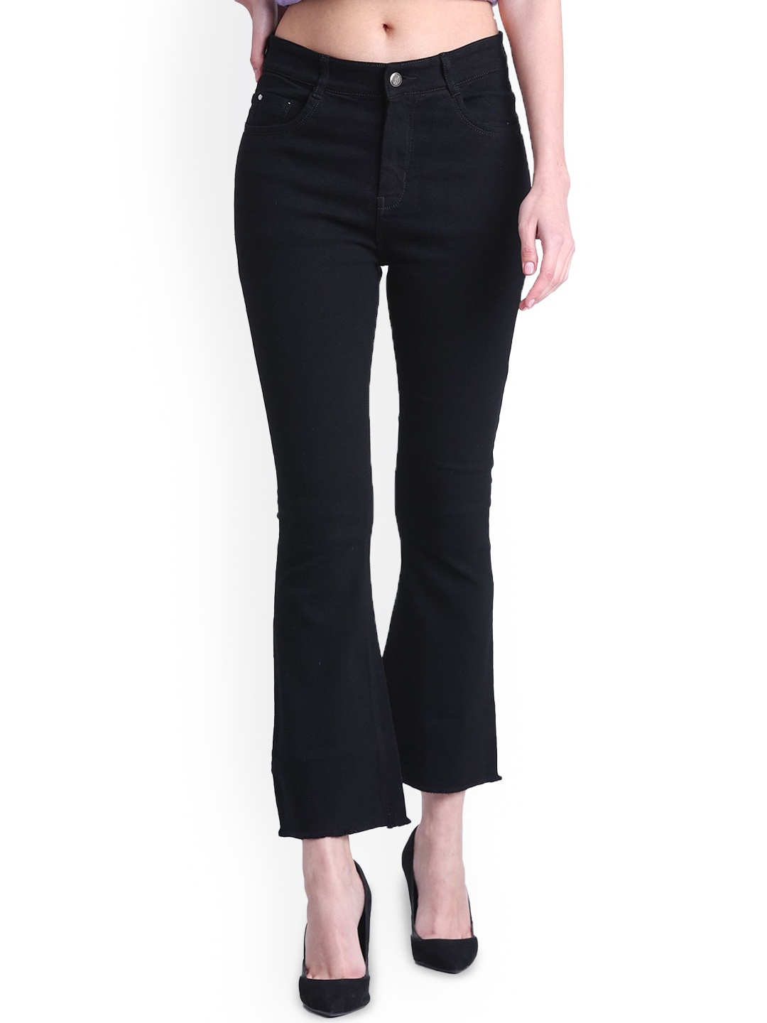

VBEAUTI Women's Bootilicious Bootcut Jeans, Black