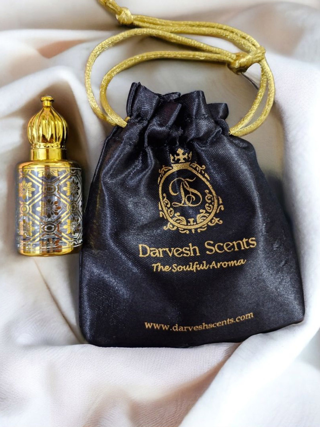 

Darvesh Scents The Soulful Aroma Alcohol Free Attar 12 ml, Gold