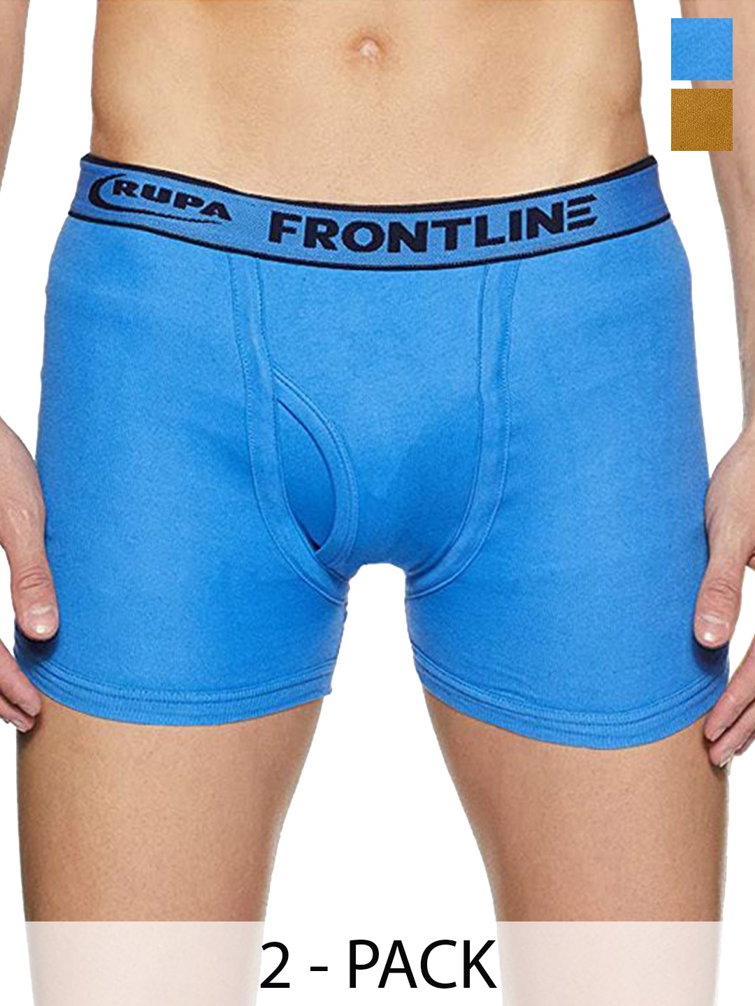 

Rupa Men Pack Of 2 Assorted Pure Combed Cotton TrunksFrontline-DCIP-(IP)-2--95