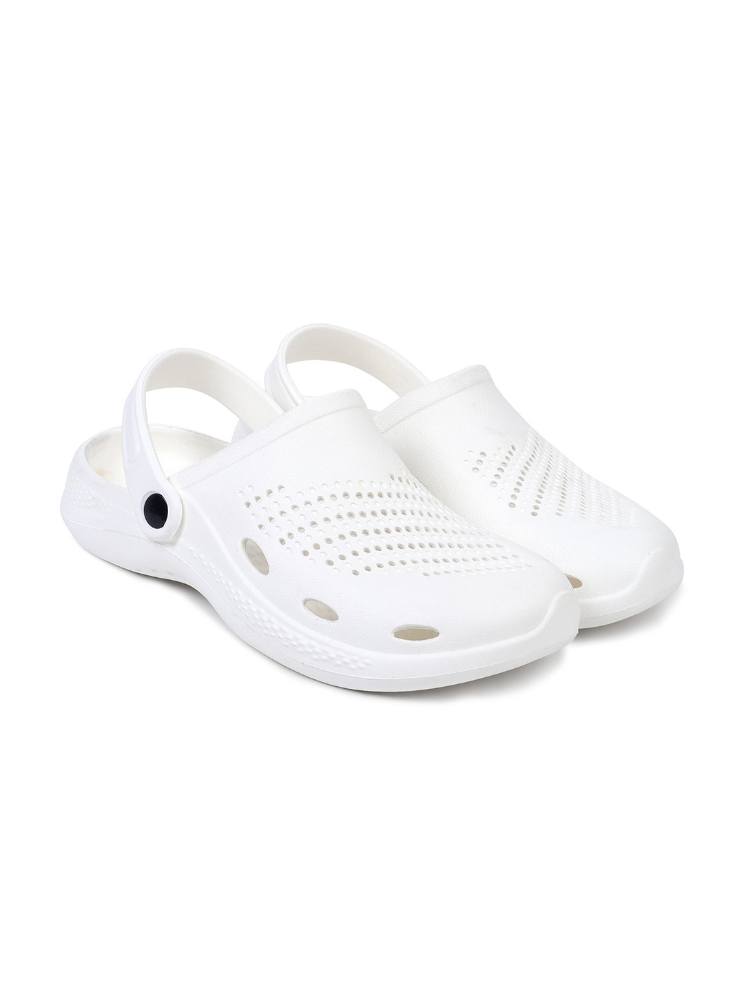 

KAPYANSH Men Clogs Flip Flops, White