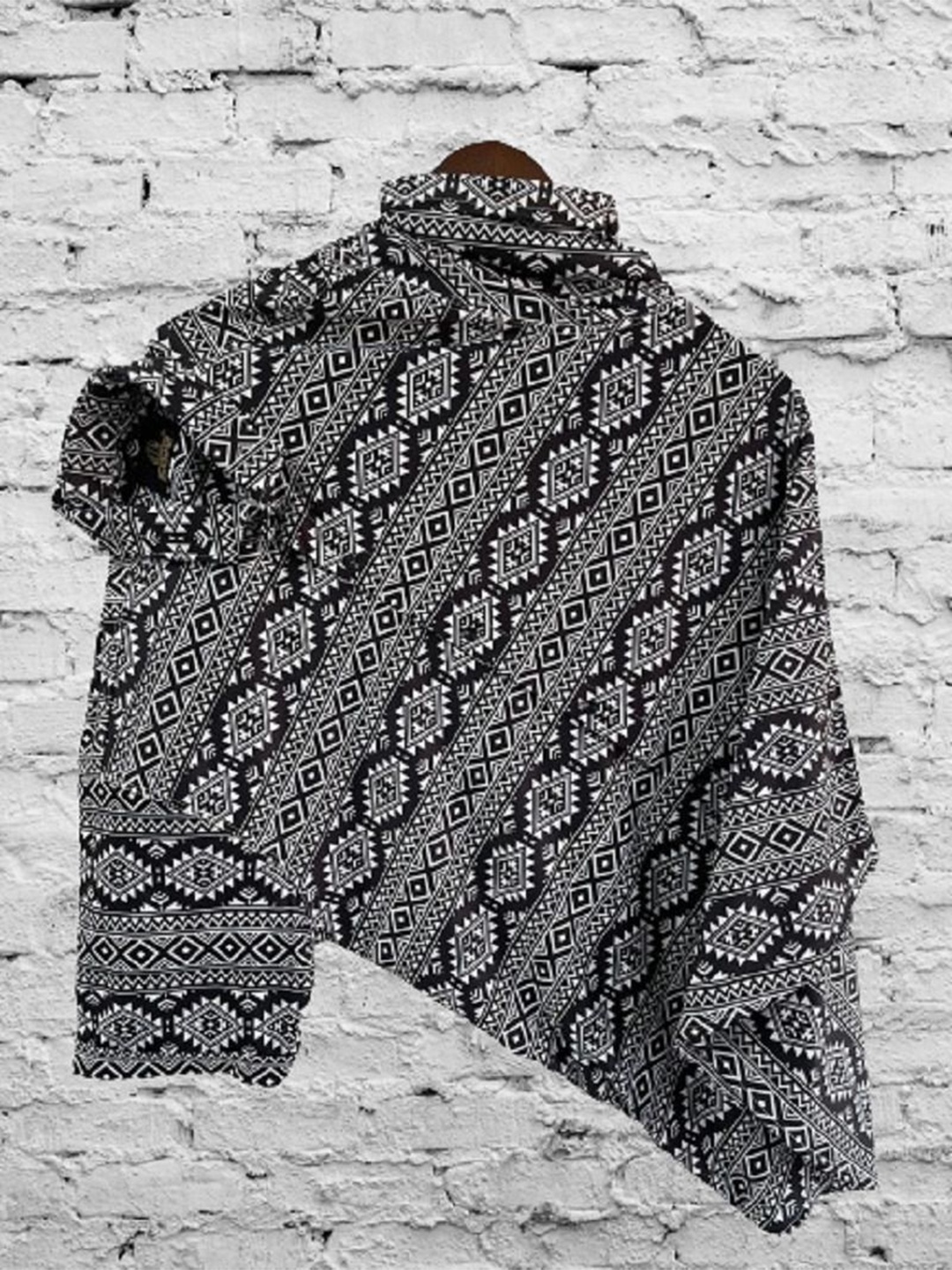 

iCome Men Micro Checks Opaque Printed Casual Shirt, Multi