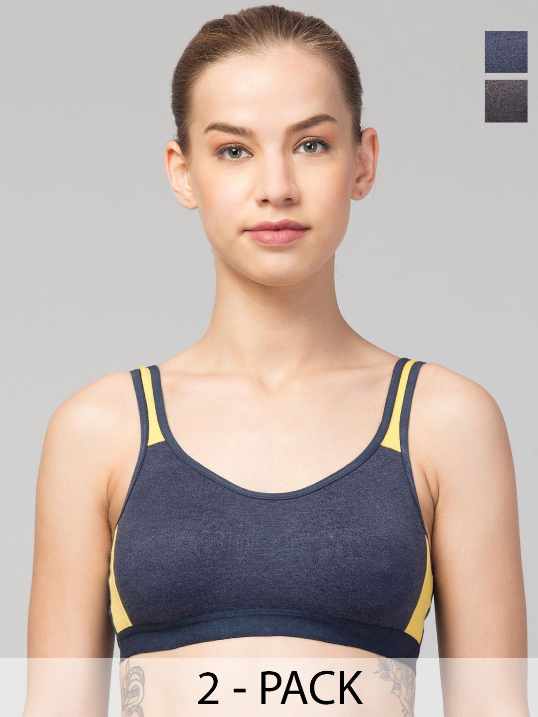 

UllasPemium Bra Full Coverage, Yellow
