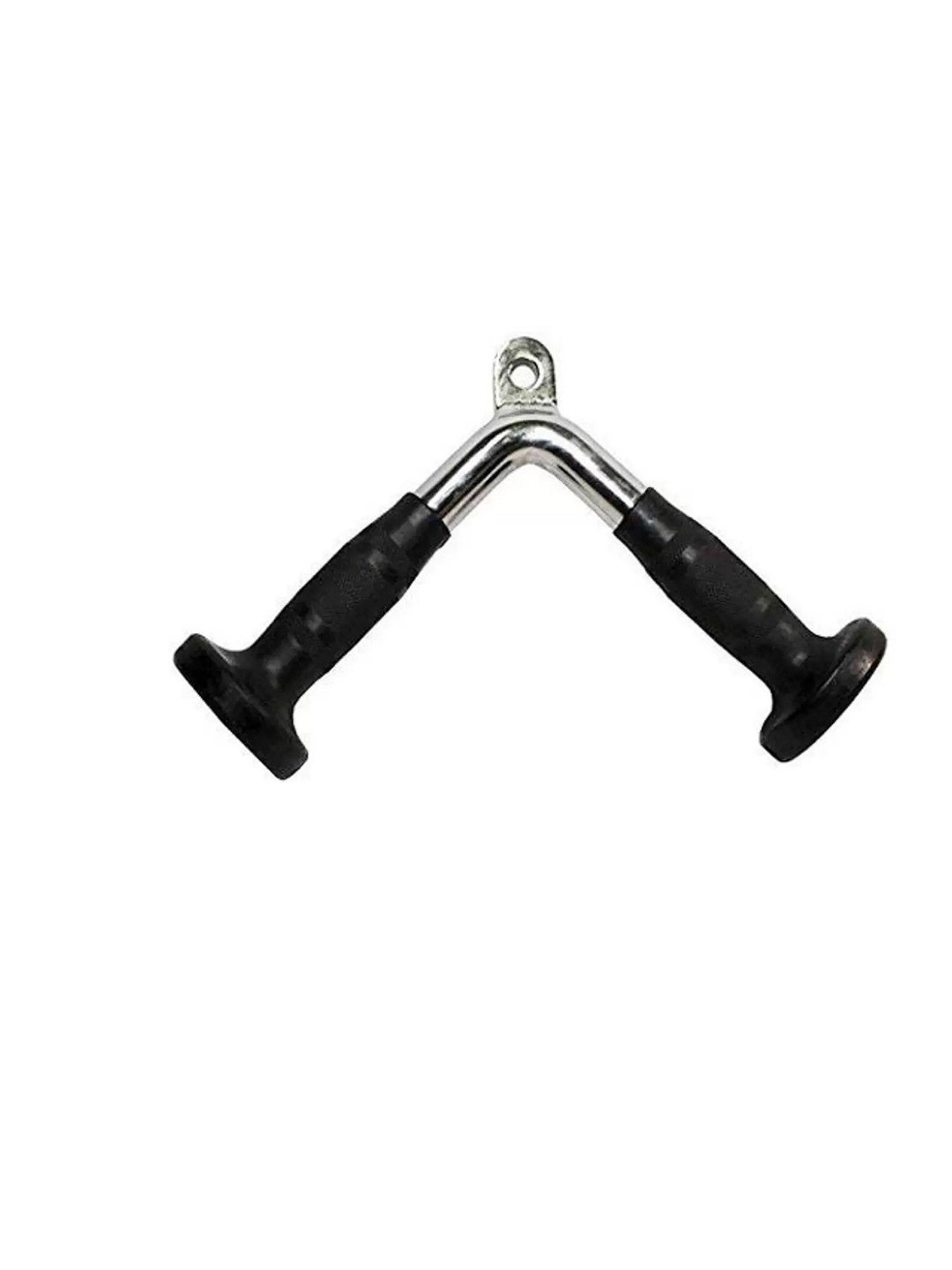 

HackerX Stainless Steel Triceps Gym V-Handle, Black