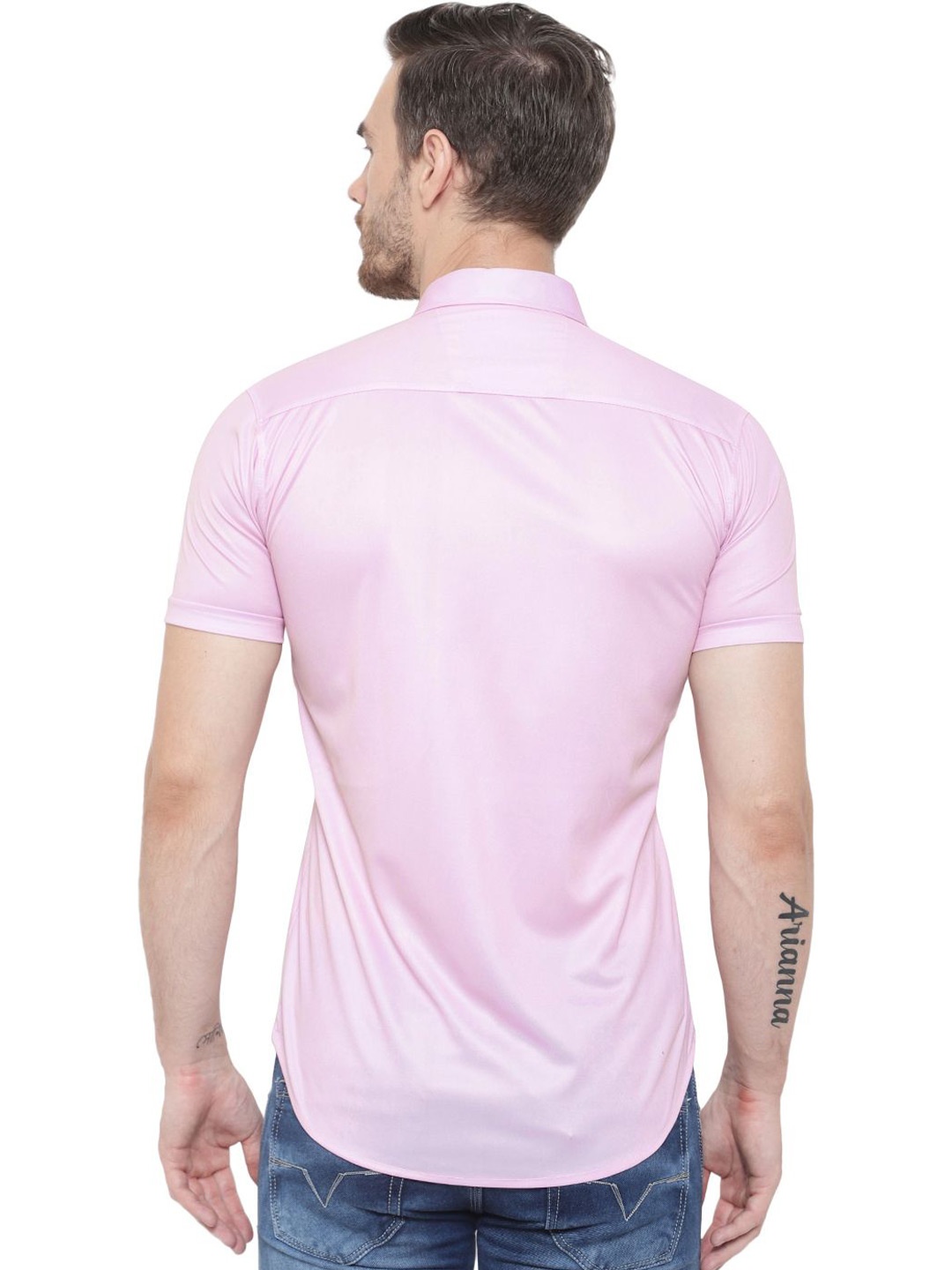 

iCome Men Animal Opaque Printed Casual Shirt, Pink