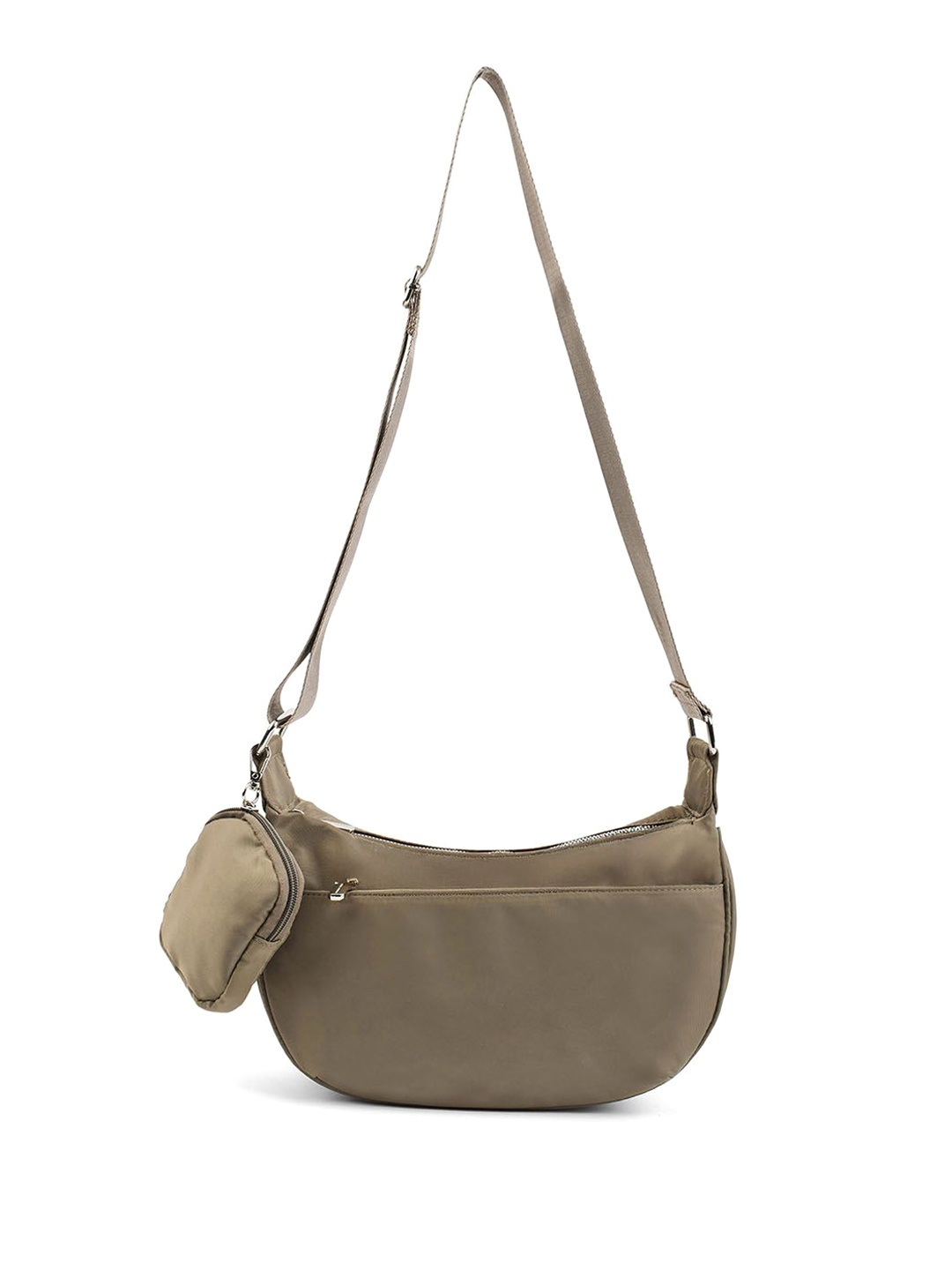 

Lino Perros Structured Sling Bag, Olive