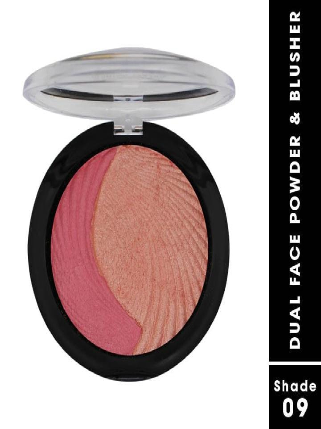 

Fashion Colour Long Lasting Dual Face Powder & Blusher - 7.5 g - Shade 09, Pink