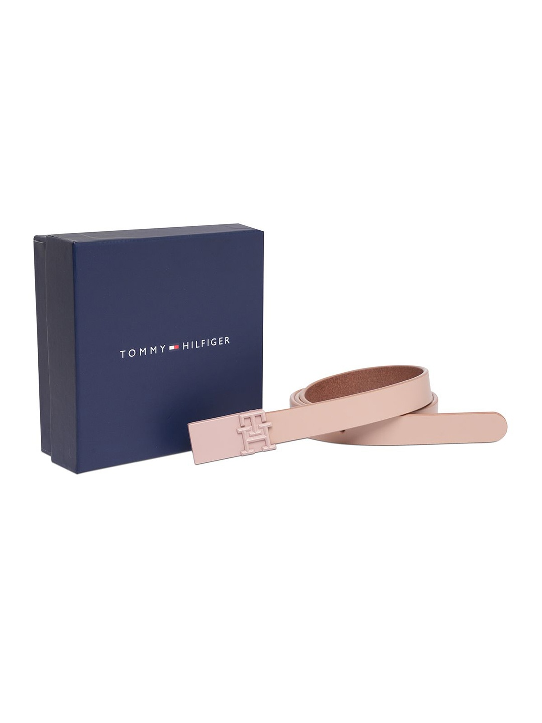 

Tommy Hilfiger Women Leather Belt, Pink