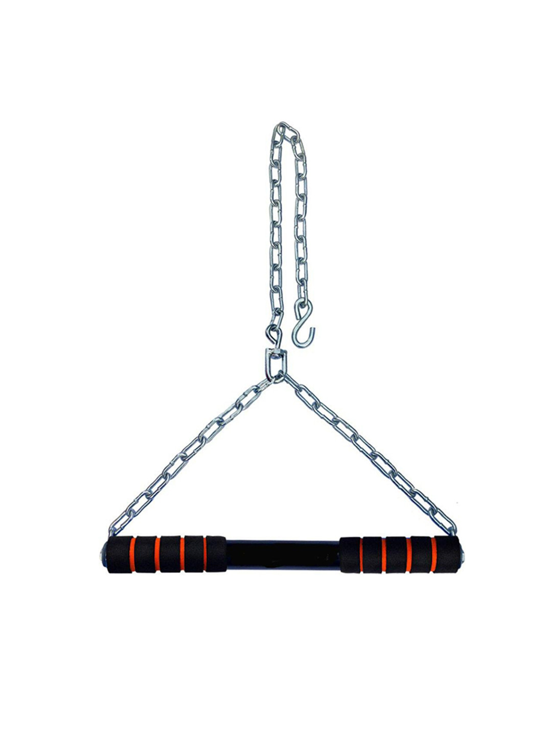 

HackerX Anti Slip Cut Grip Hanging Pull Up Bar Workout Accessories, Silver