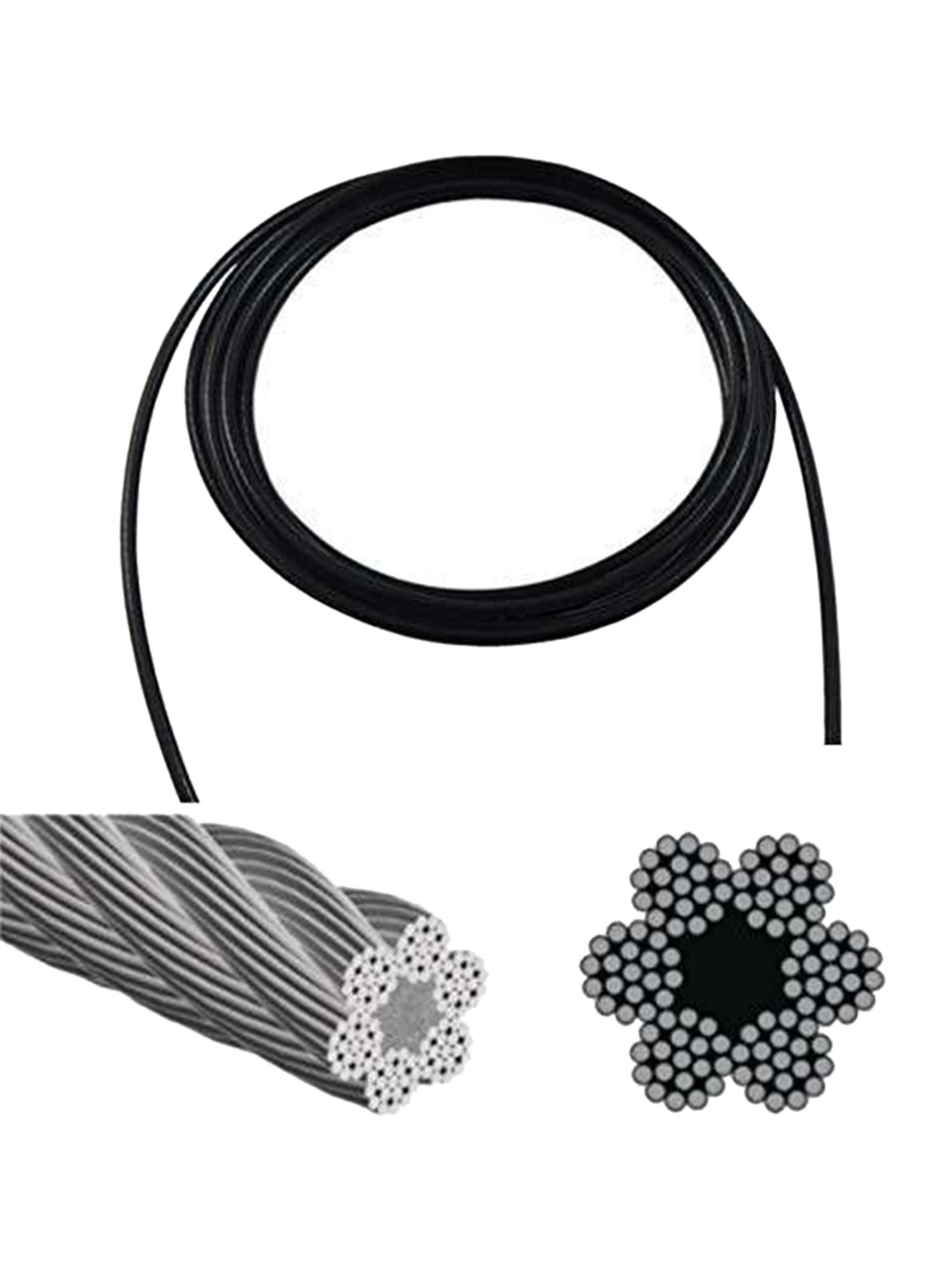 

HackerX Gym Robe Cable, Black