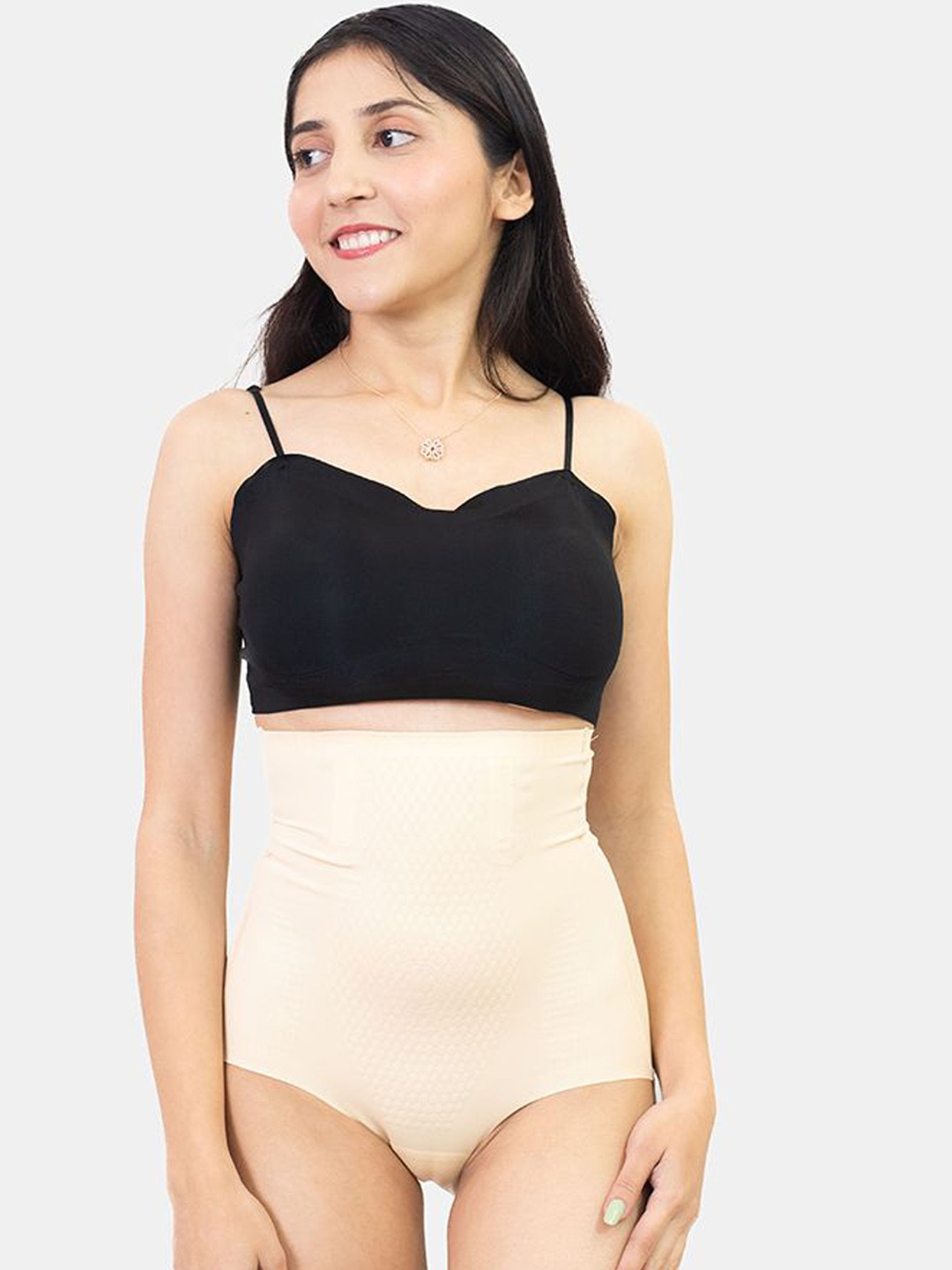 

Shapercult Women Air Series High Waist Shaper Panty, Beige