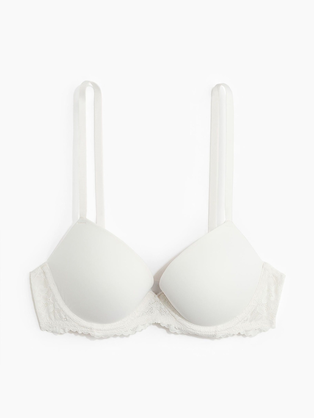 

H&M Microfiber Push-Up Bra, White