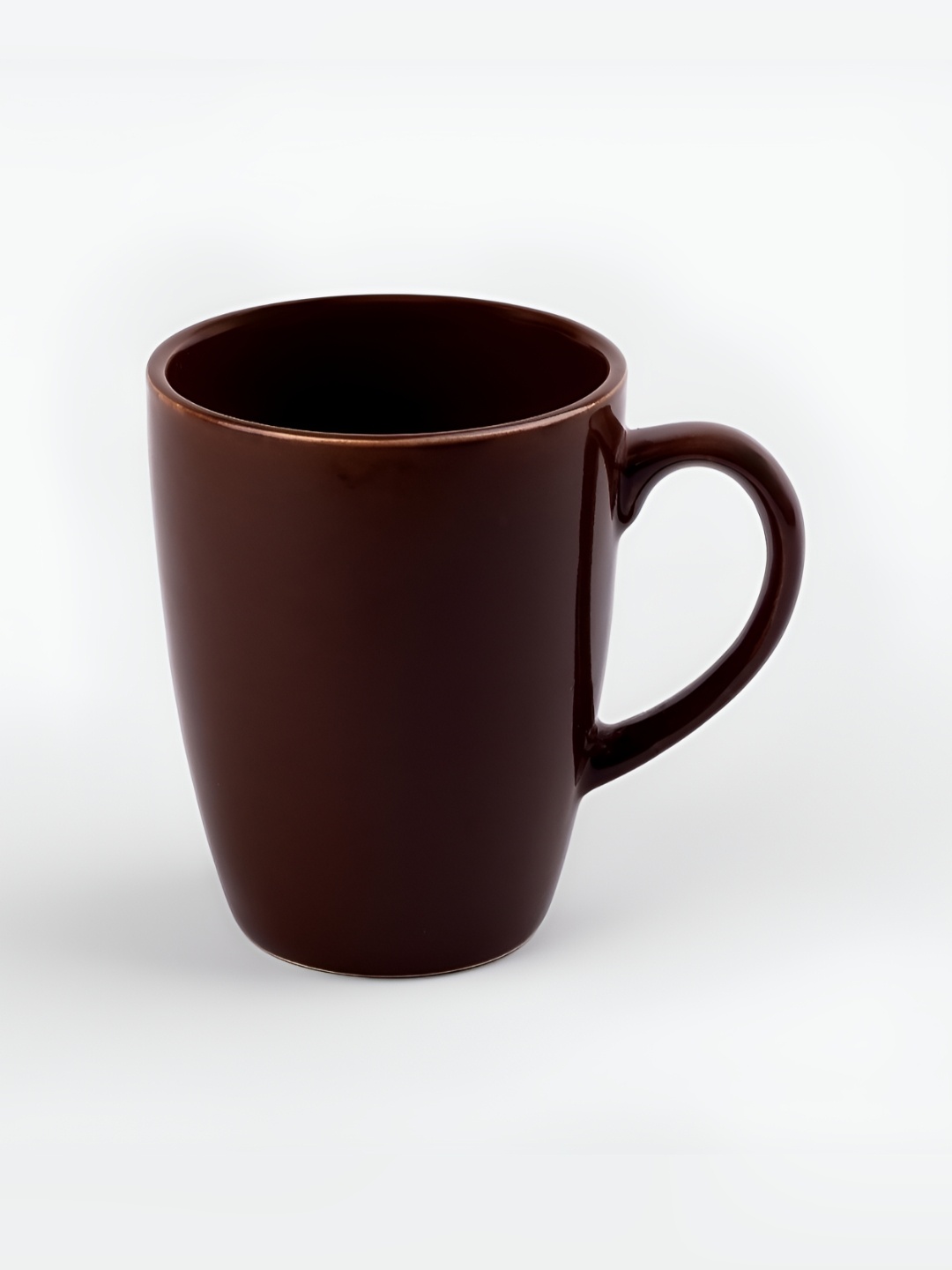 

Storepedia Brown Dishwasher & Microwave Safe Ceramic Glossy Coffee Mugs 300ml
