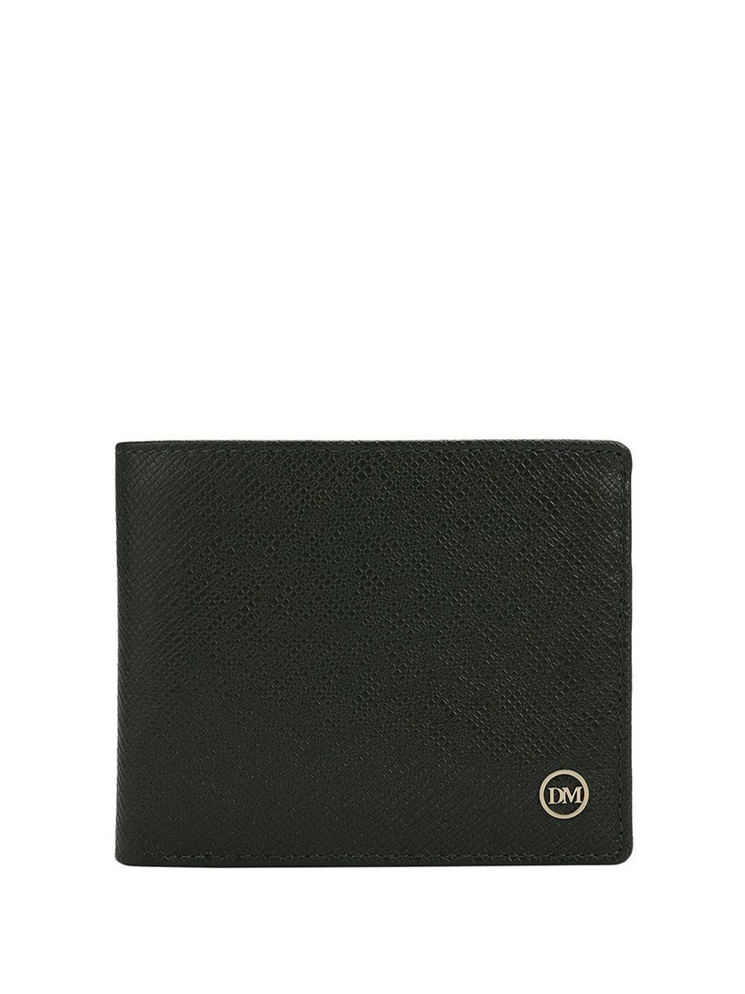 

Da Milano Men Leather Two Fold Wallet, Green