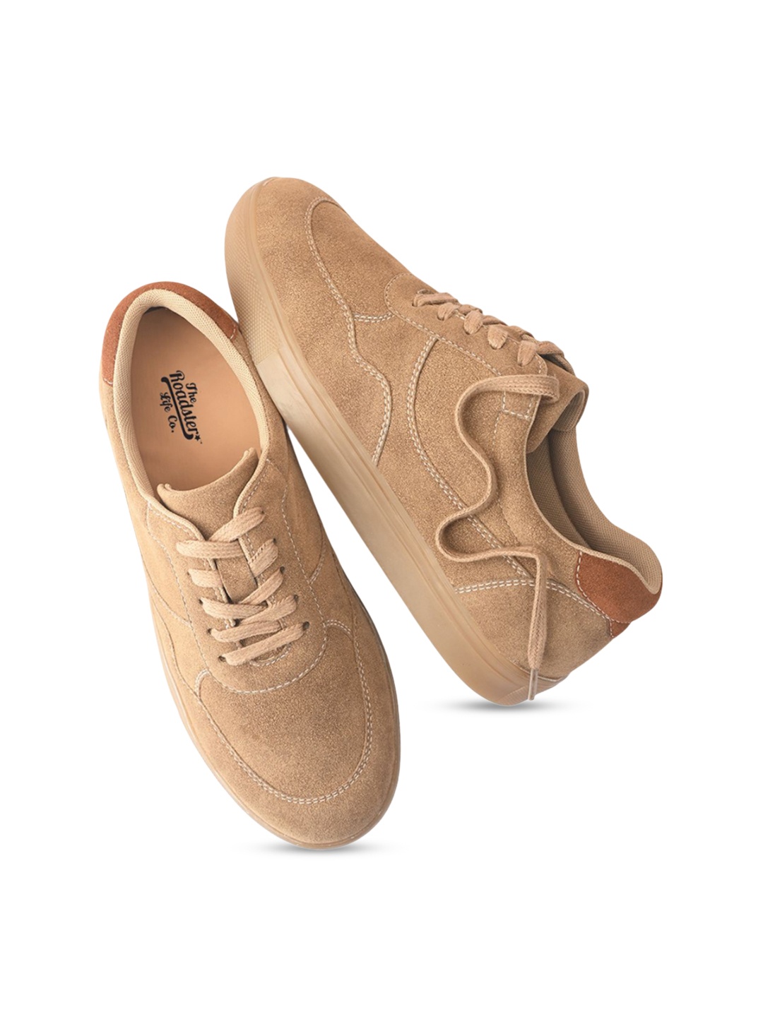 

The Roadster Lifestyle Co Women Casual Sneakers, Beige