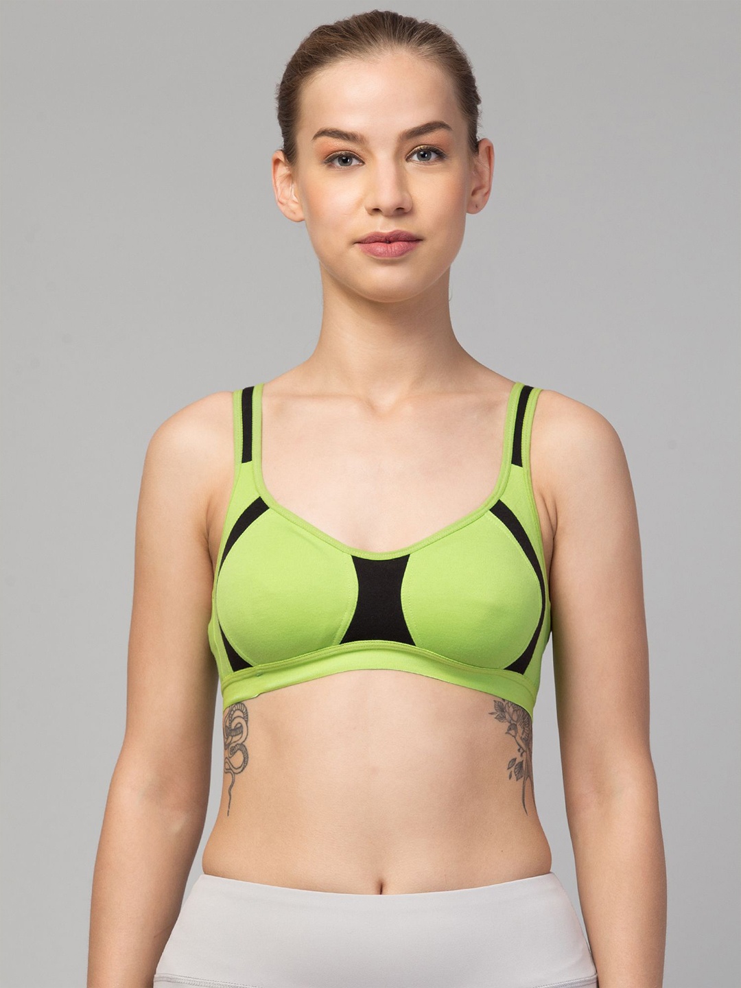 

UllasPemium Bra Full Coverage, Green