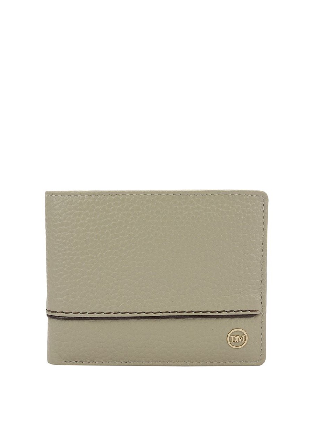 

Da Milano Men Leather Two Fold Wallet, Green