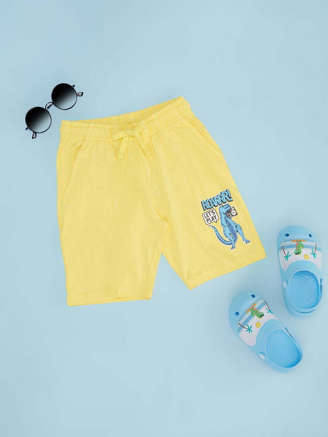 

Pantaloons Junior Boys Shorts, Yellow