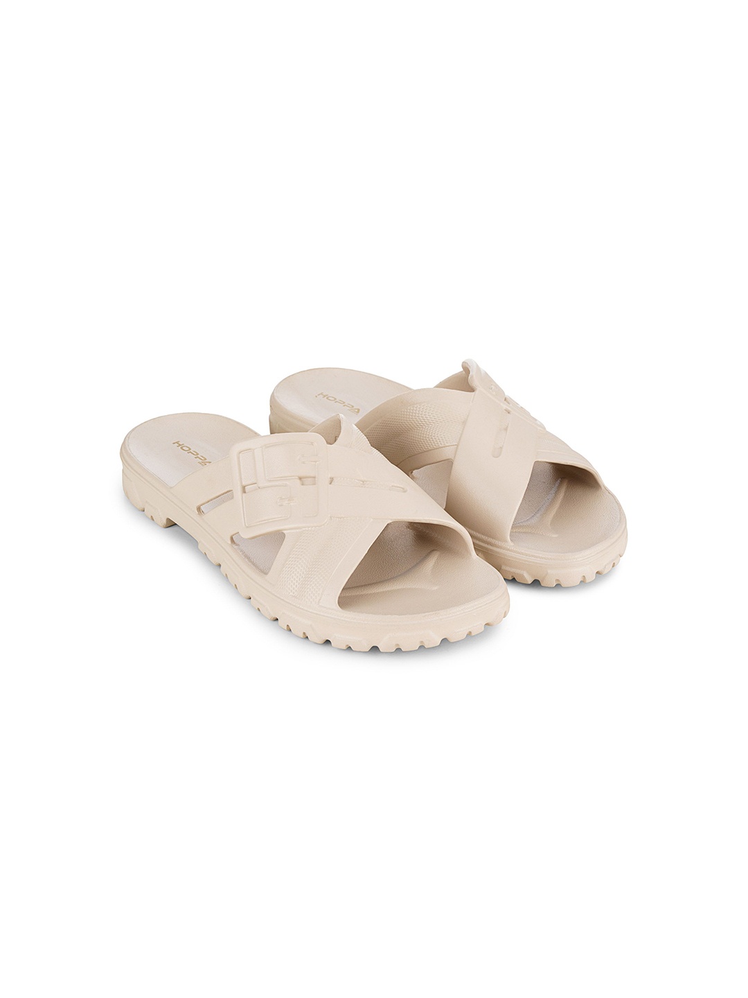 

Hoppa Women Sliders, Beige