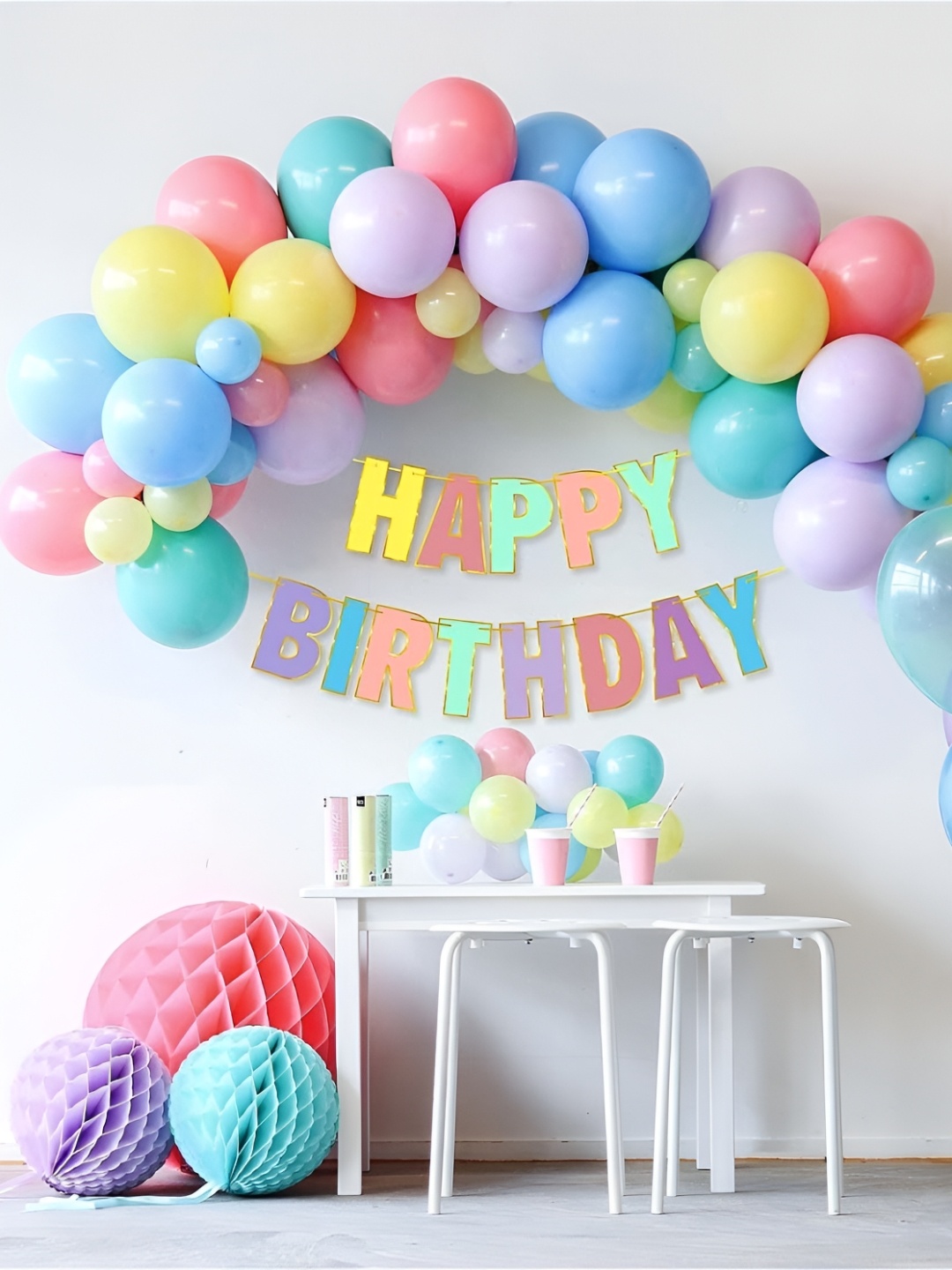 

Special You 77Pcs Blue & Red Birthday Decor