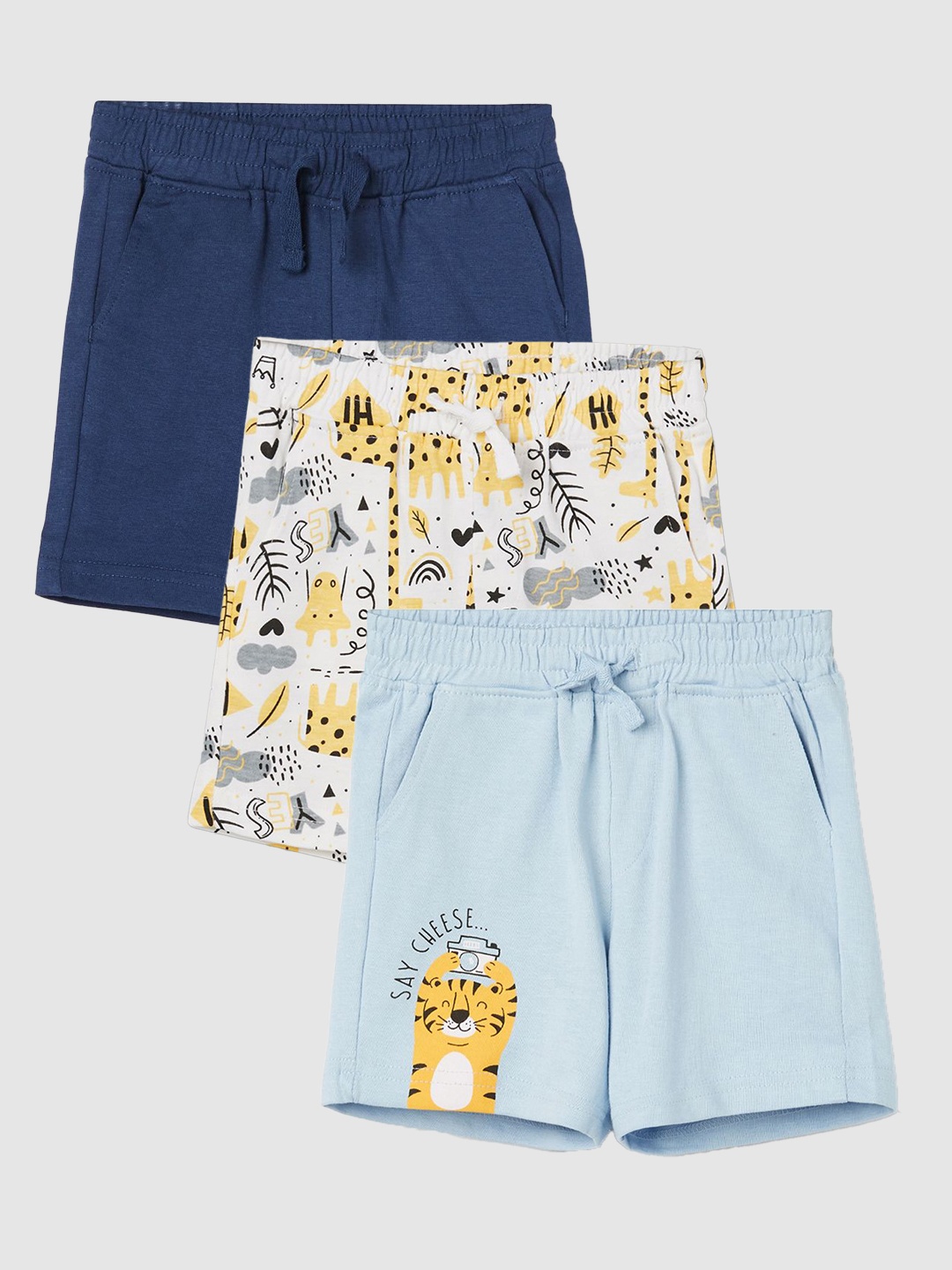 

Juniors by Lifestyle Boys Pack Of 3 Shorts, Blue