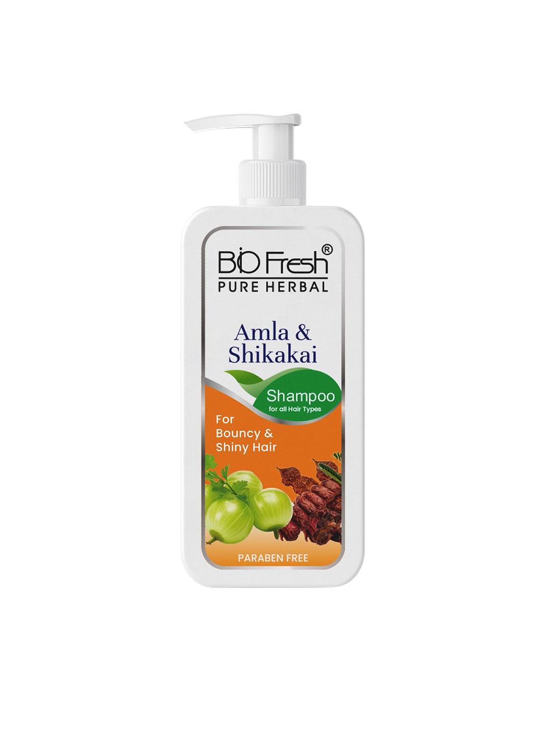 

BIOFRESH Amla & Shikakai Anti-Hairfall Shampoo- 500 ml, Brown