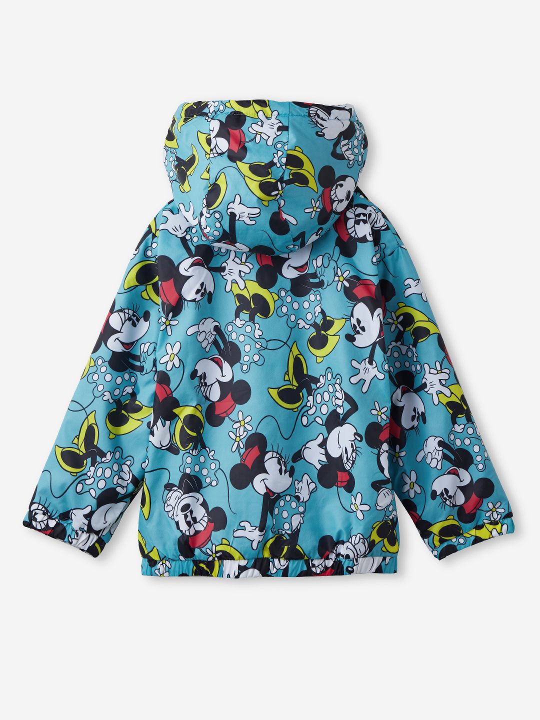 

The Souled Store Girls Graphic Printed Lightweight Cotton Bomber Jacket, Blue