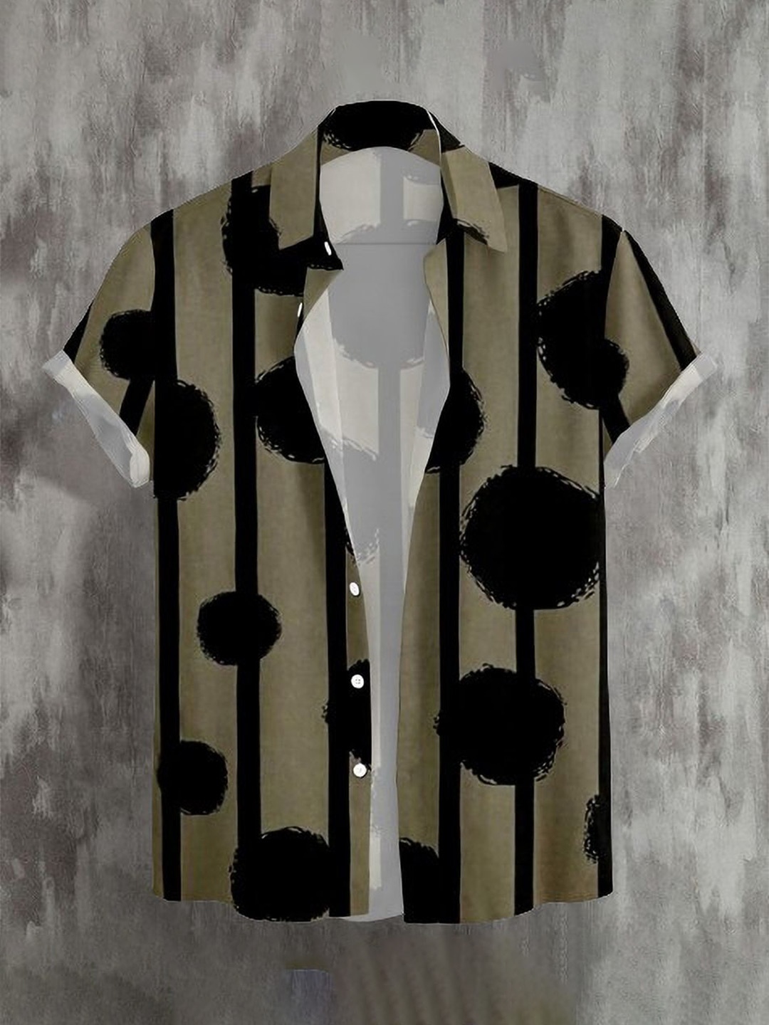 

iCome Men Micro Checks Opaque Printed Casual Shirt, Multi