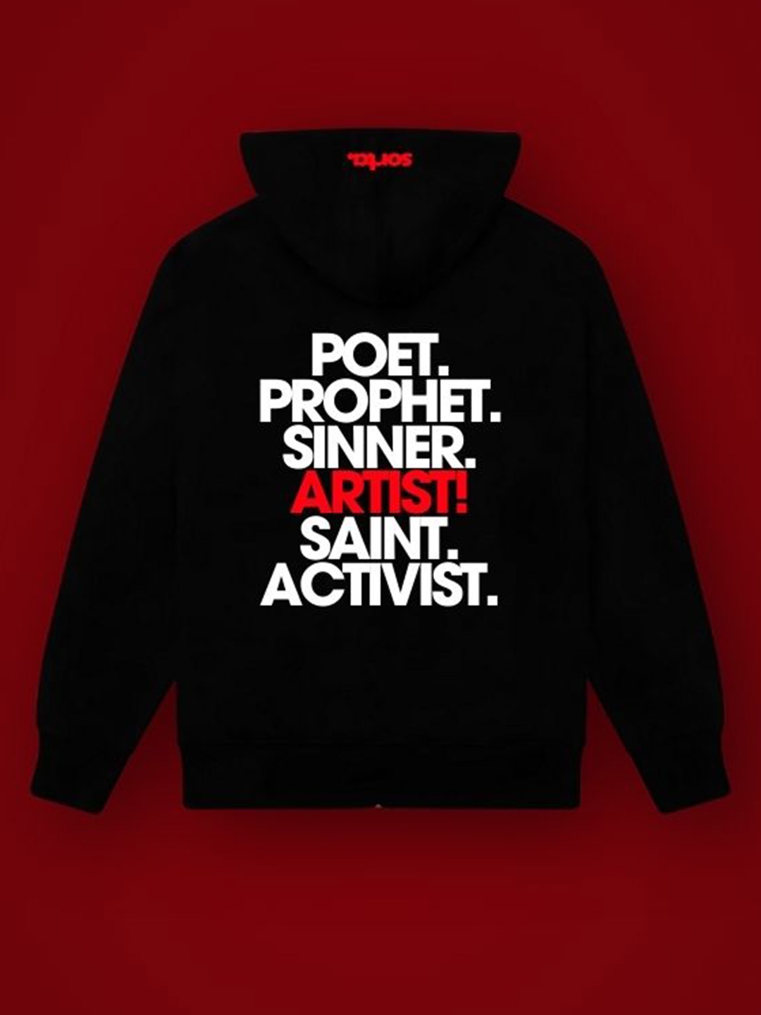 

sorta. Unisex Korean Oversized Handcrafted Sweatshirt, Black