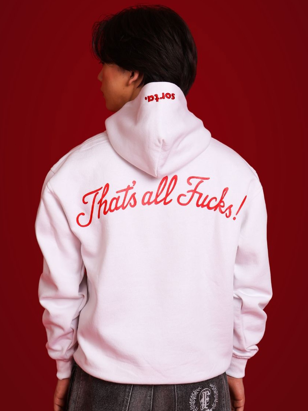 

sorta. Unisex Sweatshirt, White