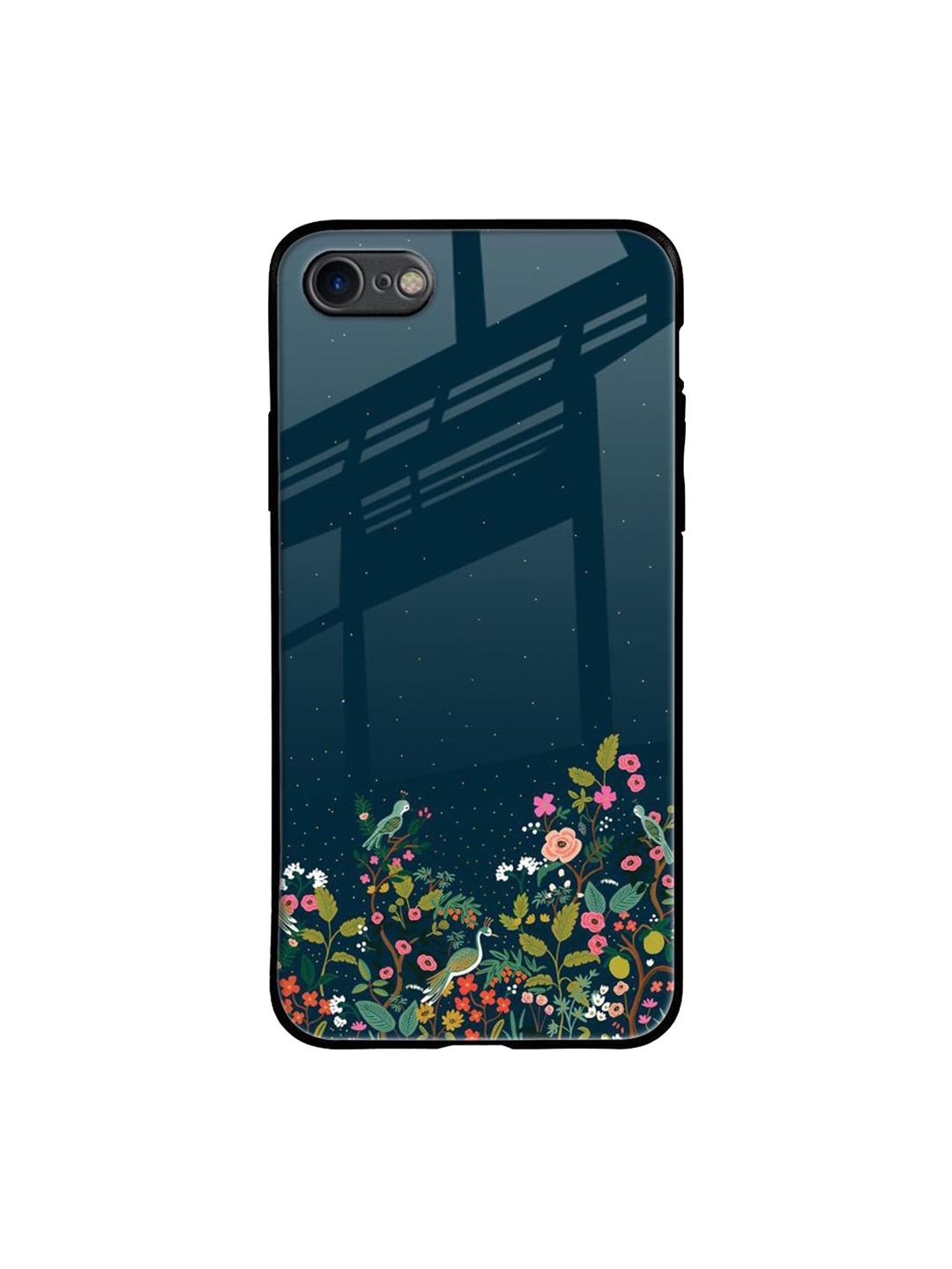 

QRIOH Small Garden Printed iPhone 7 Back Case, Green