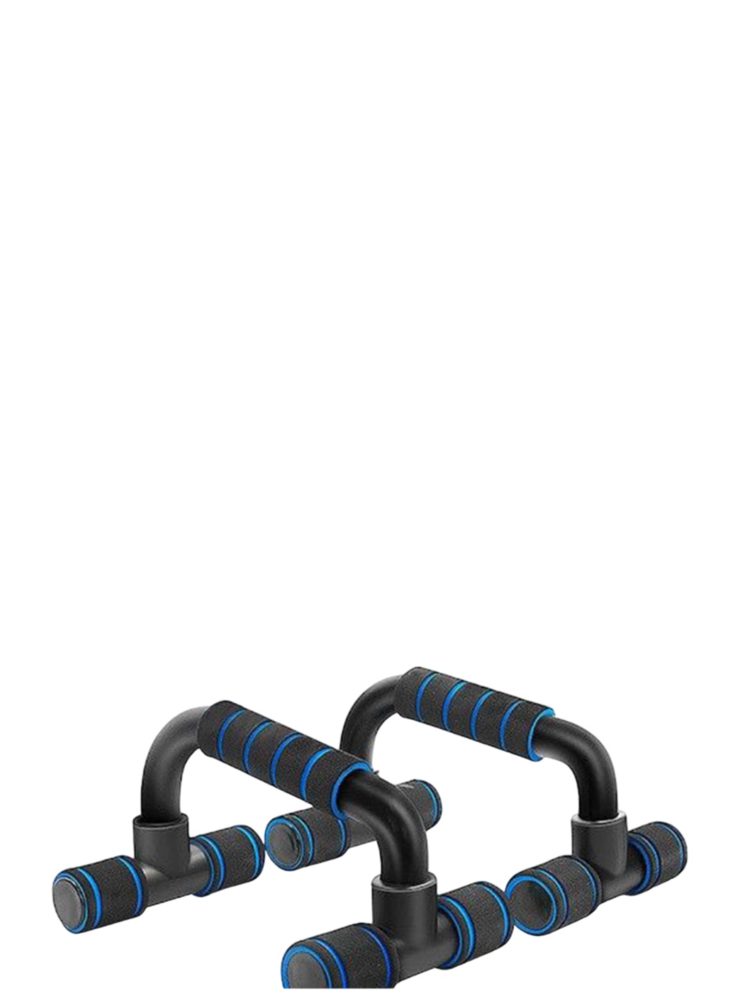 

HackerX Push Up Bars Stand With Foam Grip Handle, Blue