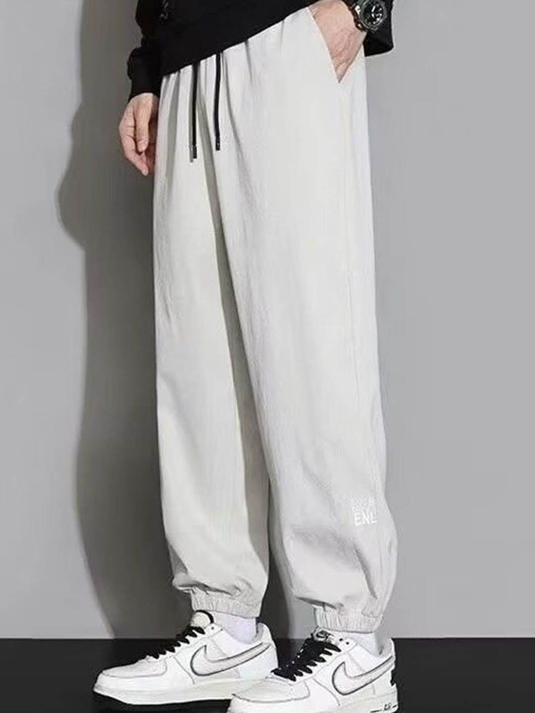 

StyleCast Men Joggers Trousers, White