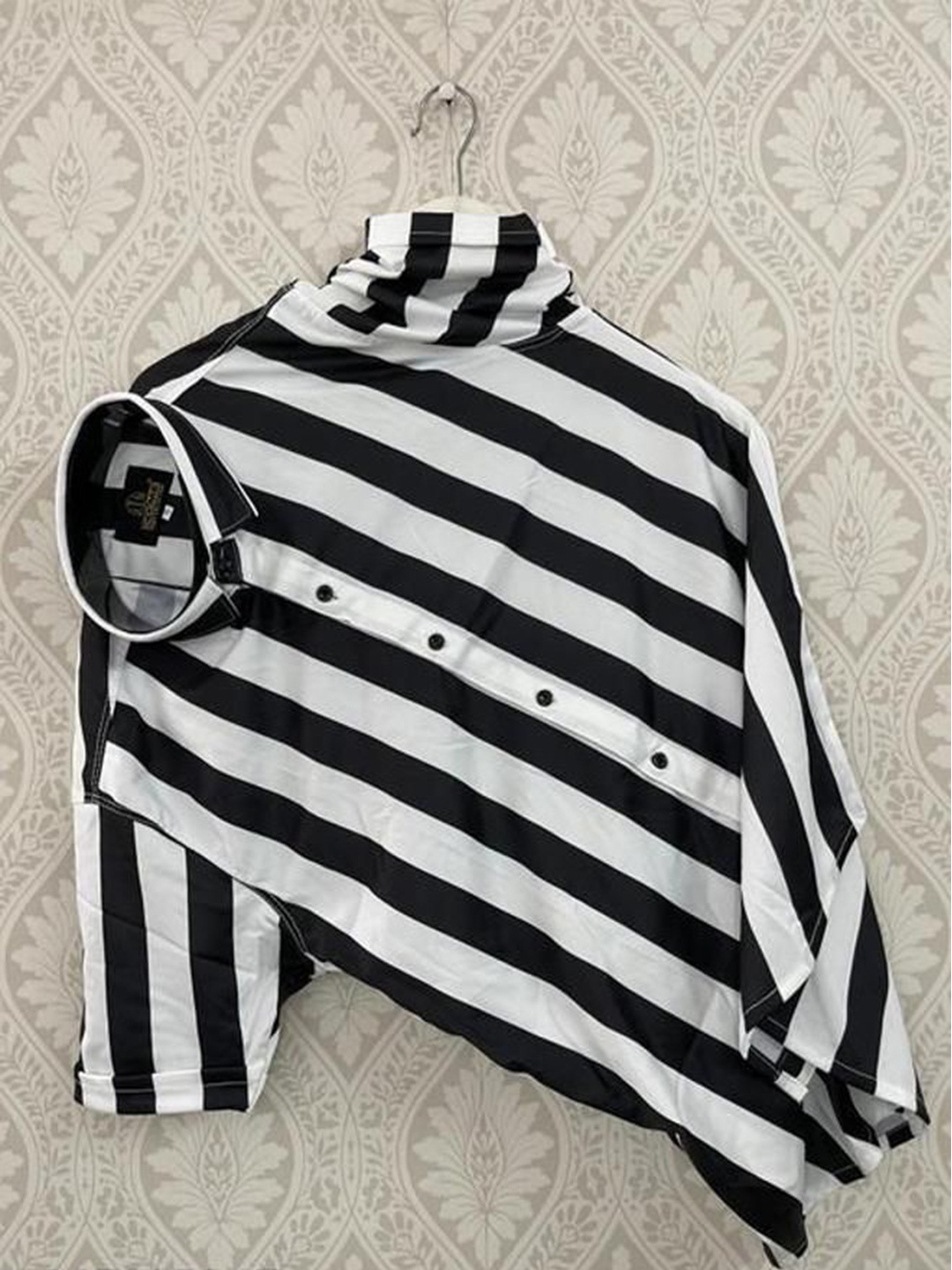 

iCome Men Multi Stripes Opaque Striped Casual Shirt