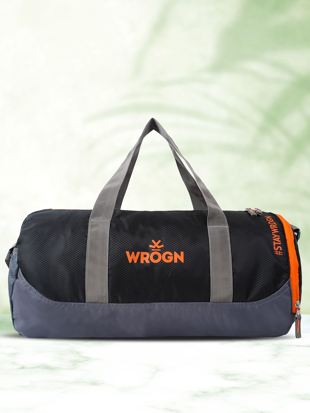 

WROGN Medium Sports or Gym Duffel Bag, Black