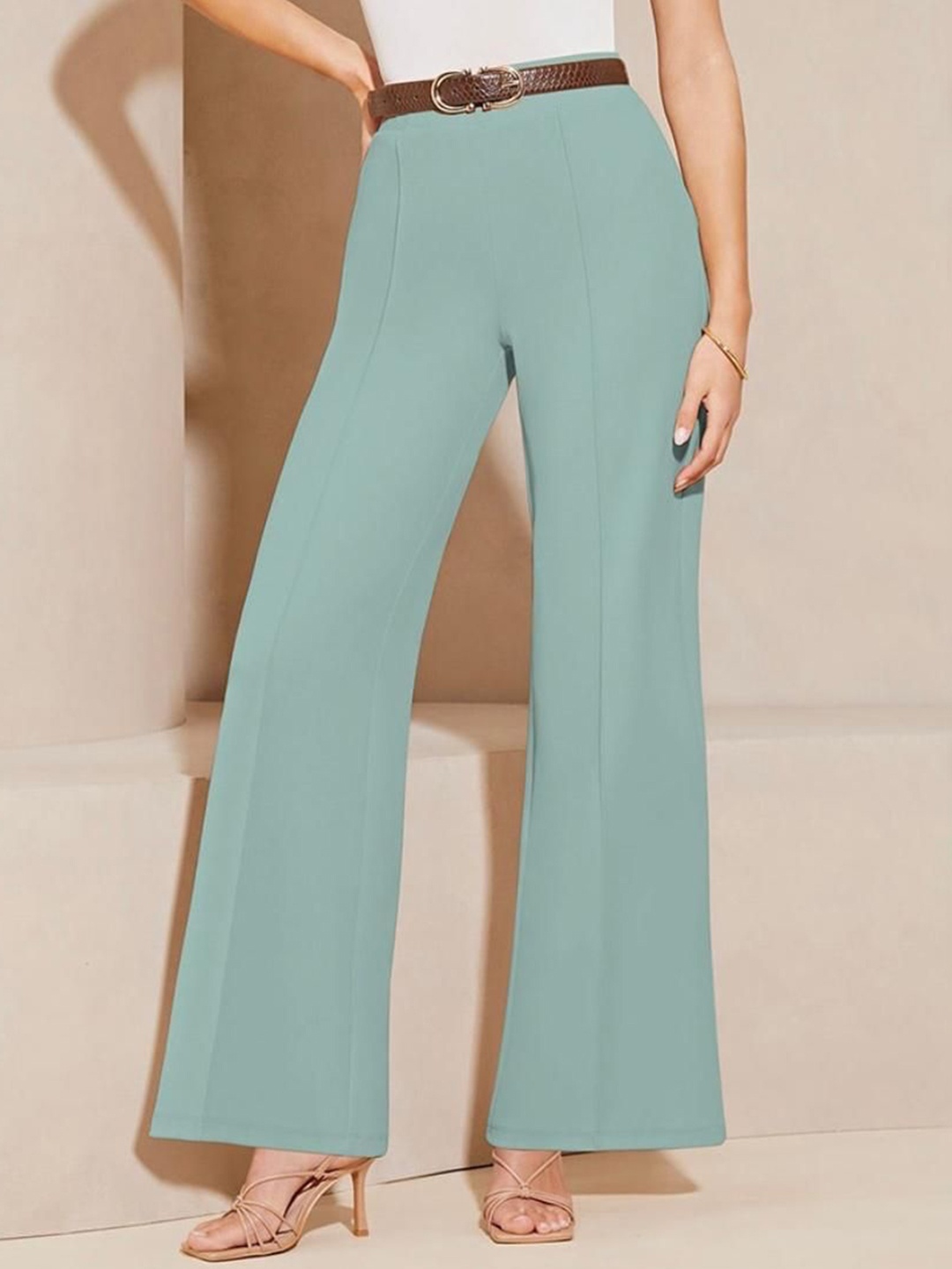 

GRIOPY Women Trousers, Green