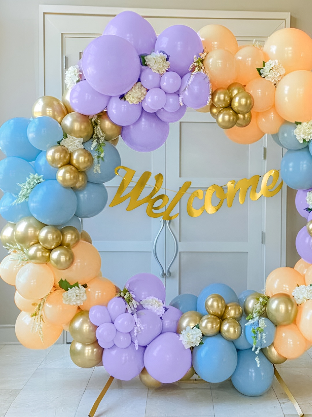 

Special You 57 Pcs Purple & Blue Birthday Decorations