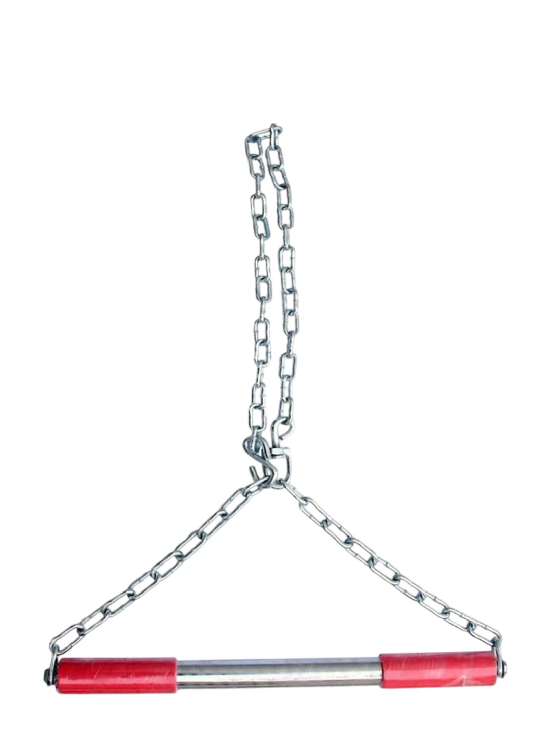 

HackerX Hanging Pull Up Bar, Silver