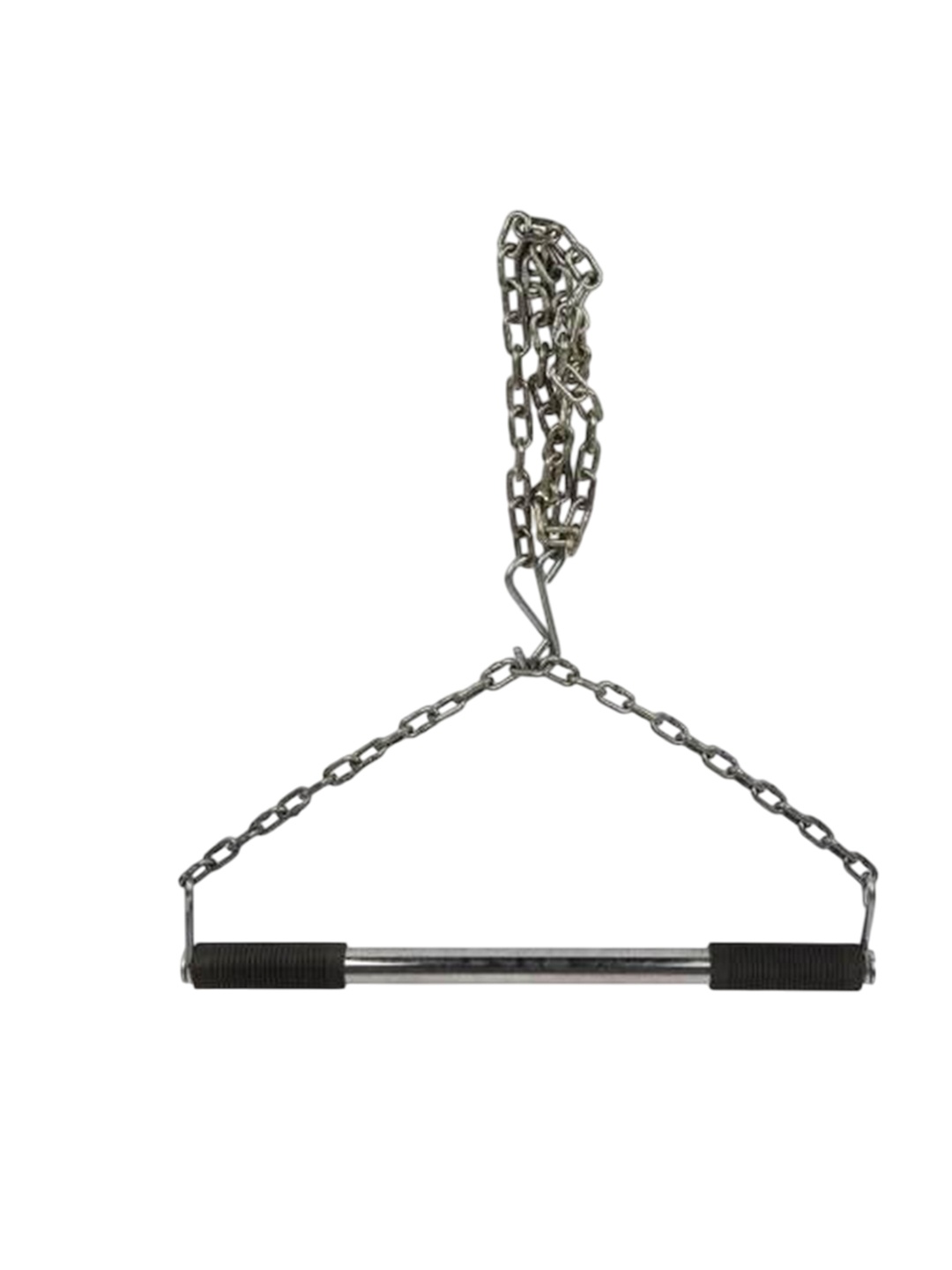 

HackerX Chin Up Bar With Chain, Silver