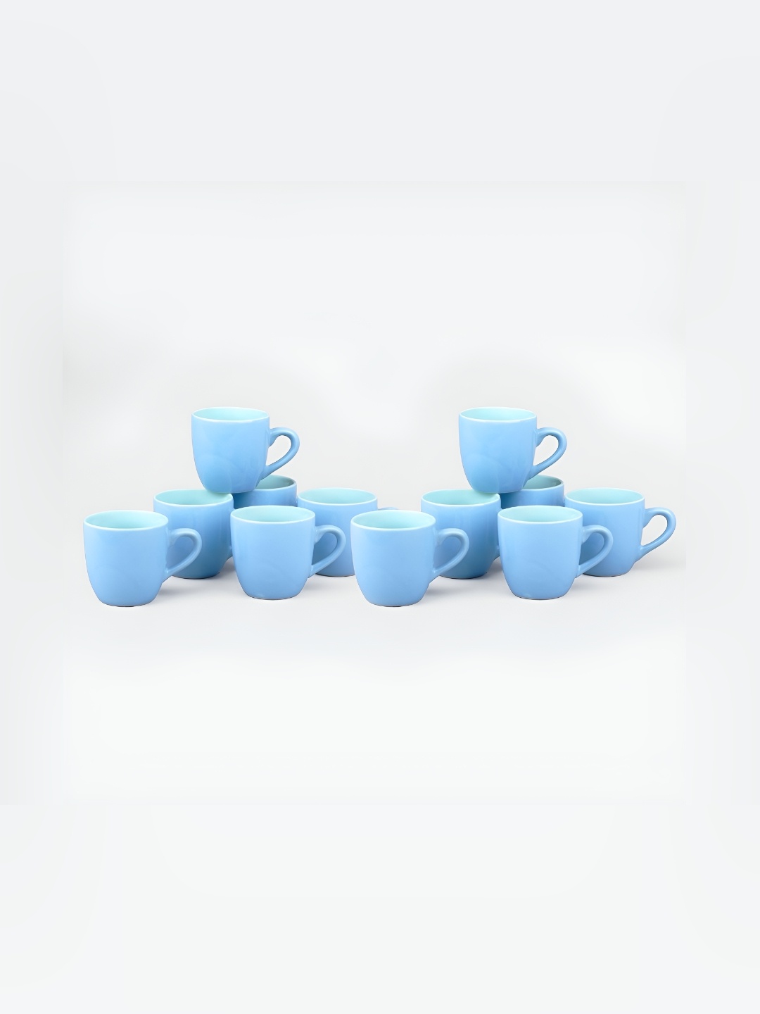 

Storepedia Blue & White Handcrafted Solid Ceramic Glossy Cups Set of Cups and Mugs