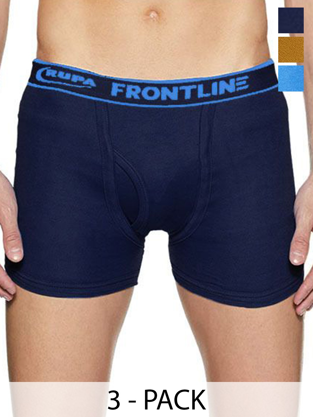 

Rupa Men Pack Of 3 Assorted Cotton Trunks Frontline-DCIP-(IP)-3--95