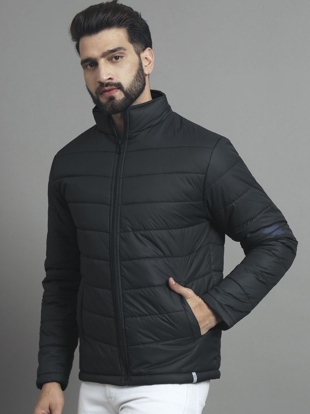 

RENUOVO Men Puffer Jacket, Olive