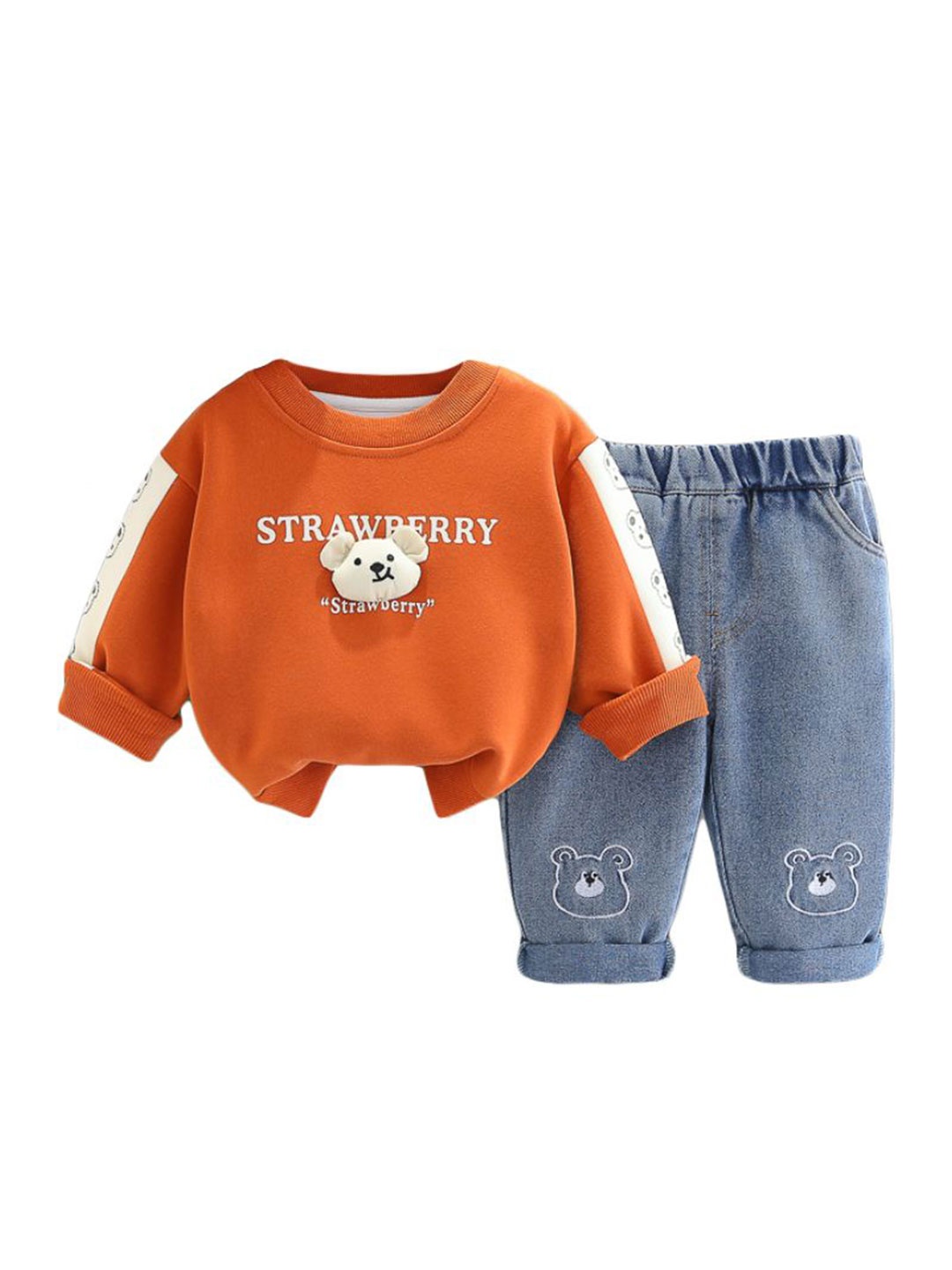 

StyleCast x Revolte Boys Sweatshirt With Trousers, Orange