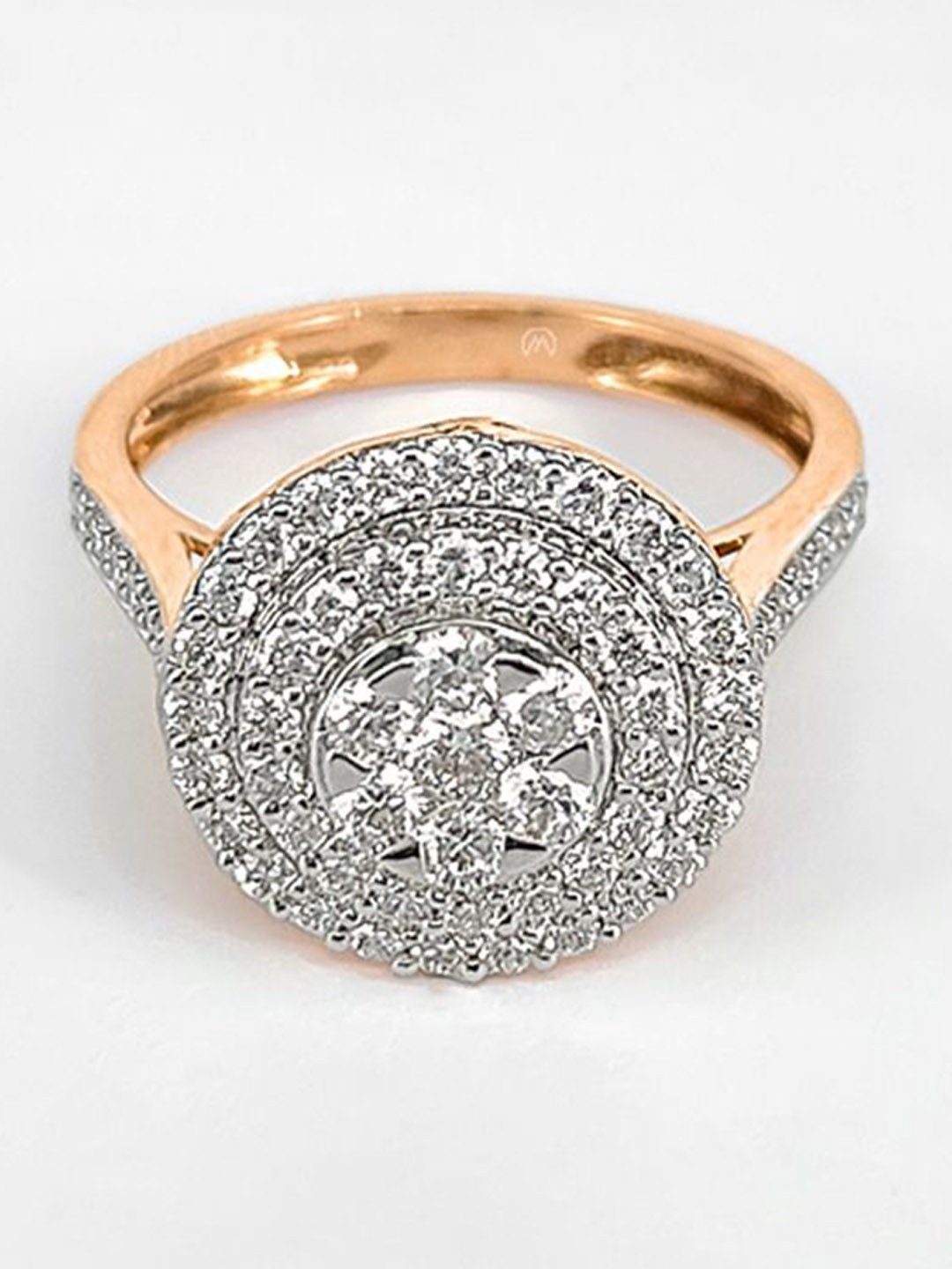

MAIORA 14K Rose Gold Diamond Ring Diamond weight: 0.810 carat